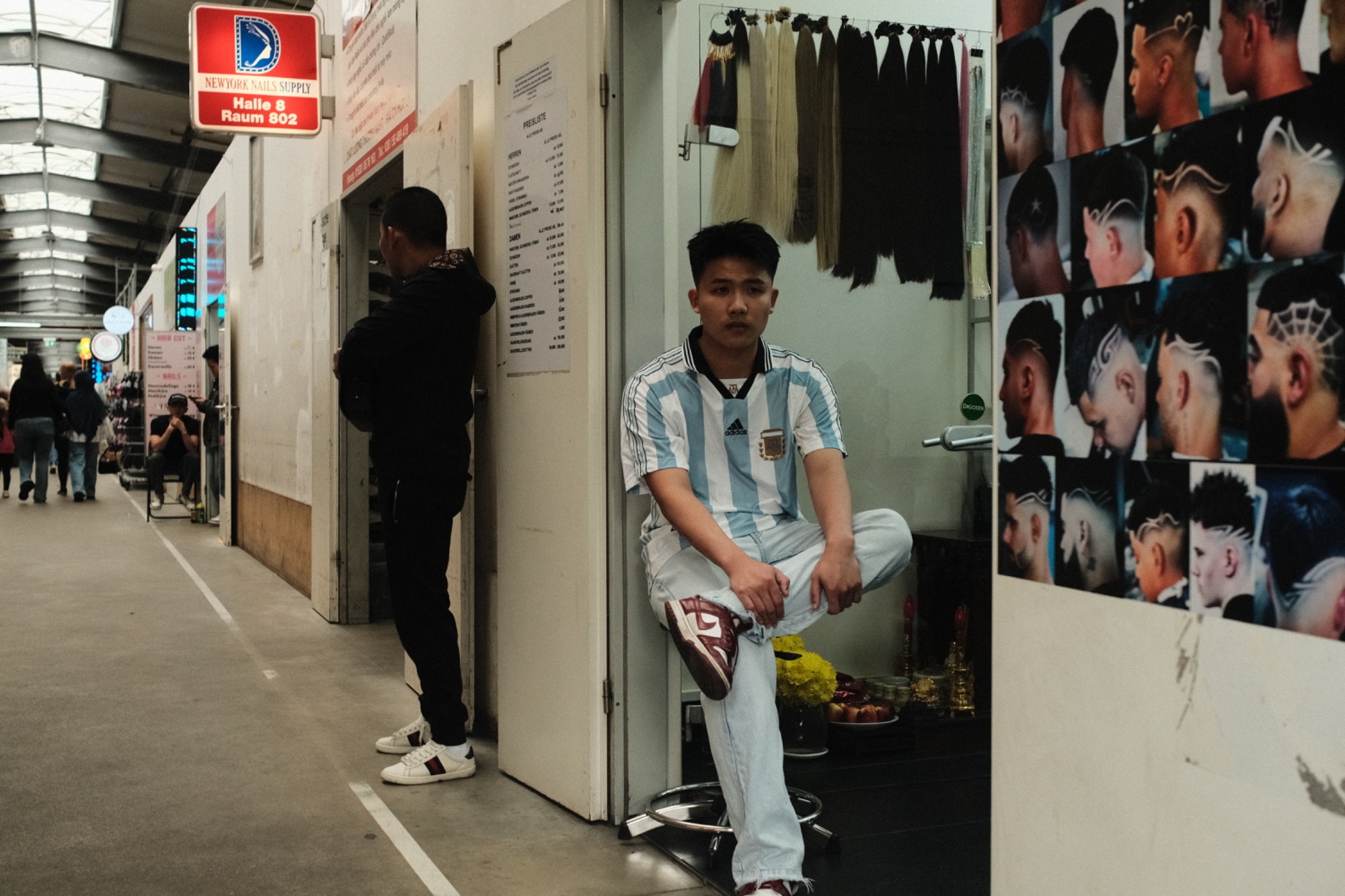 barber in argentina jersey
